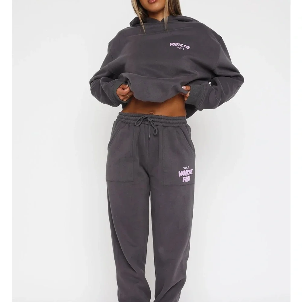 White Fox Grey Sweatpants - Picture 8 of 16